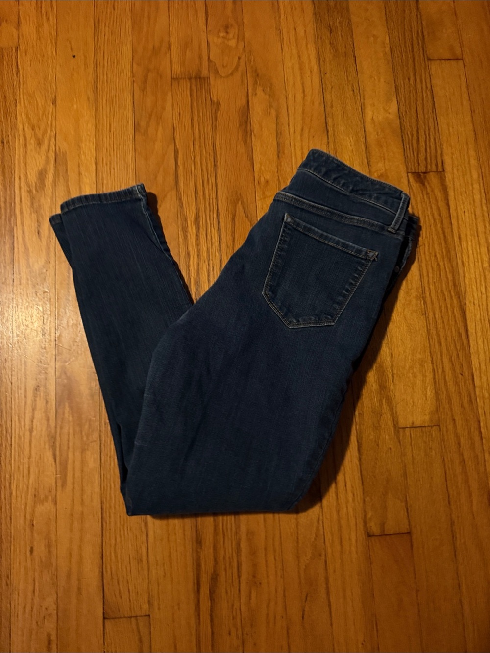 Dark Blue Women's Stretch High Rise Skinny Jeans size 12